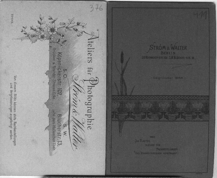 Werbung Stróm & Walter