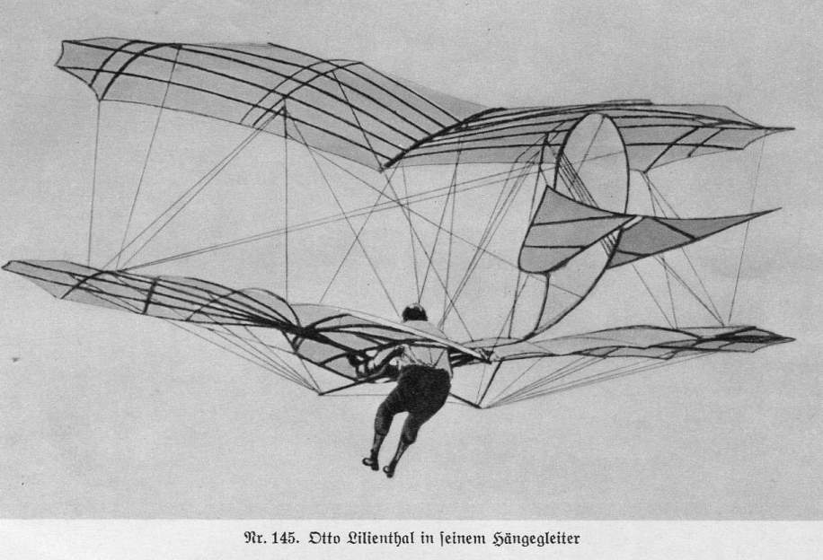 Lilienthal im H&auml;ngegleiter
