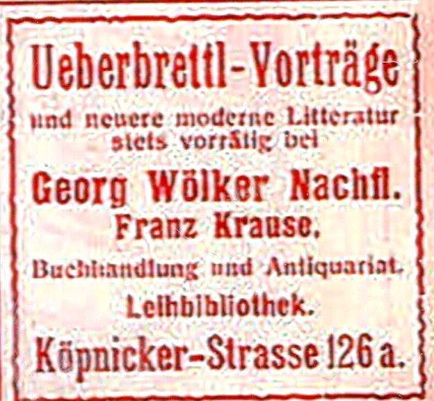 Bibliothek K&ouml;penicker Stra&szlig;e