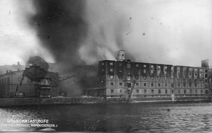 Brandkatastrofe Viktoriaspeicher