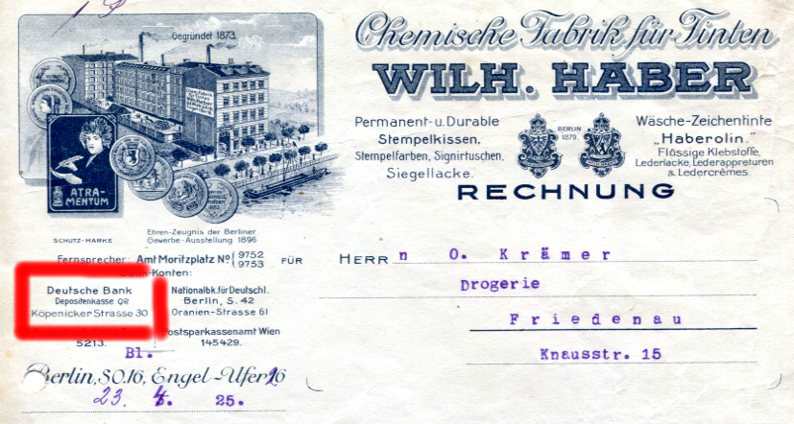 Deutsche Bank, K&ouml;penicker Stra&szlig;e 30