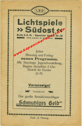 Lichtspiele S&uuml;dost