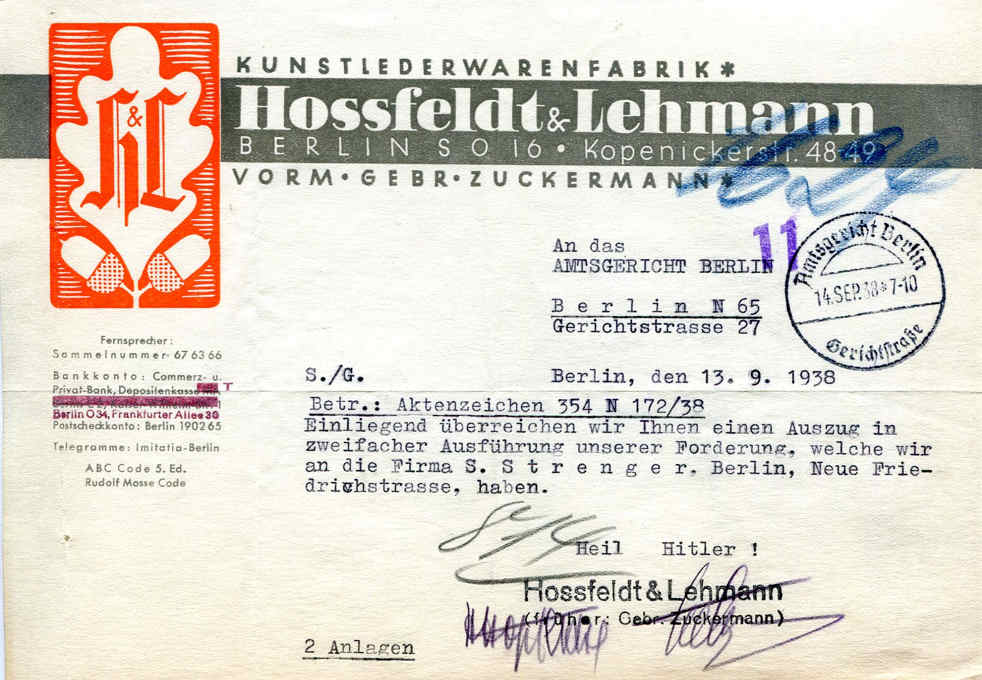 Hossfeldt und Lehmann