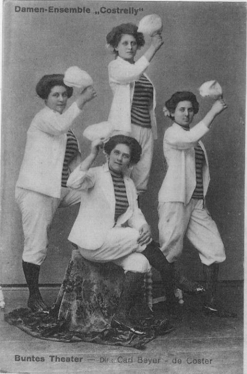 Damen Ensemble Costrelly im Bunten Theater