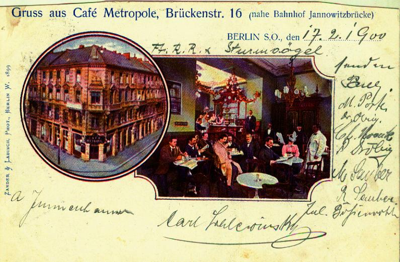 Cafe Metropol, Köpenicker Straße 78