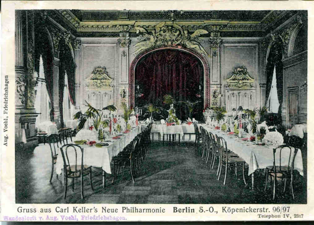 Neue Philharmonie, Köpenicker Straße