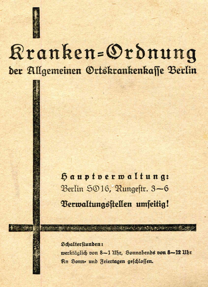 AOK Kranken Ordnung