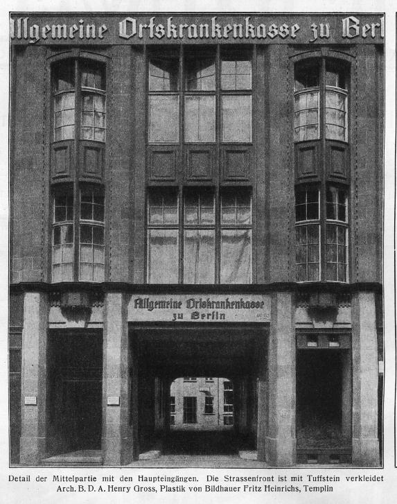 Haupteingang in der Köpenicker Strasse