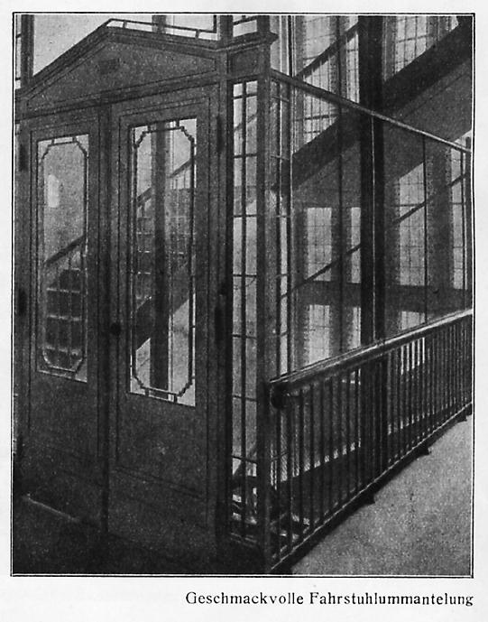 Fahrstuhlummantelung