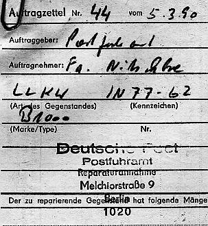 Reparaturannahme Melchiorstra&szlig;e 9