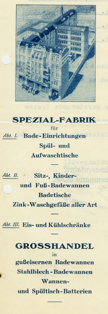 Produktpalette der Metallwarenfabrik Bornmann