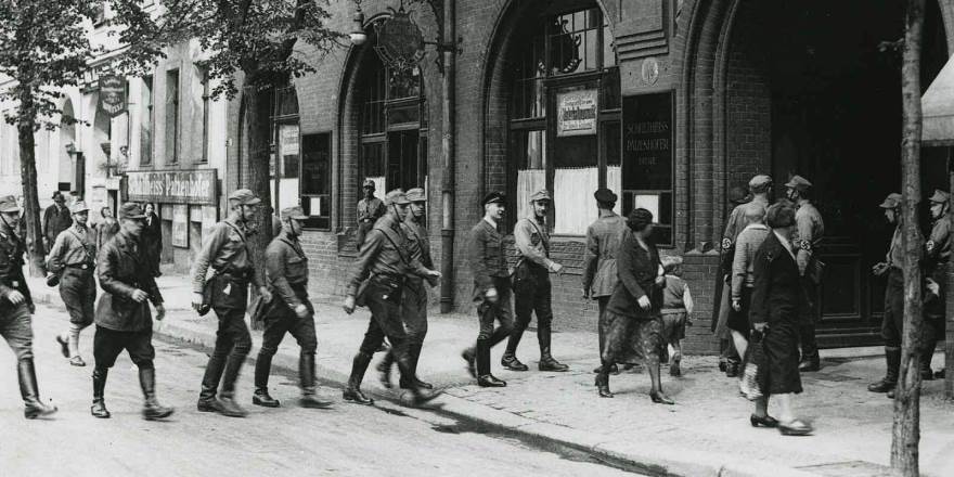 Zerschlagung der Gewerkschaften am Engeldamm
