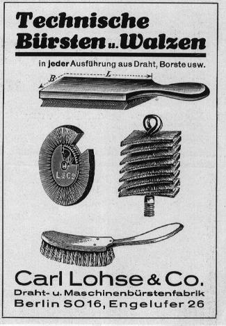 Carl Lohse, Engelufer