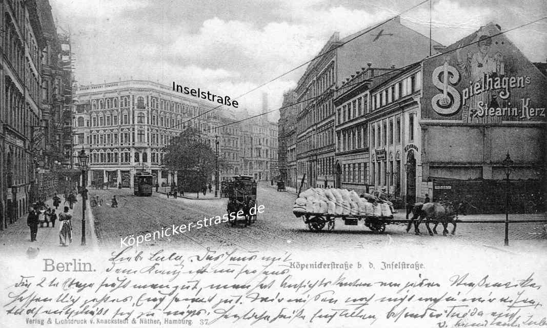 K&ouml;penicker Stra&szlig;e - Inselstra&szlig;e